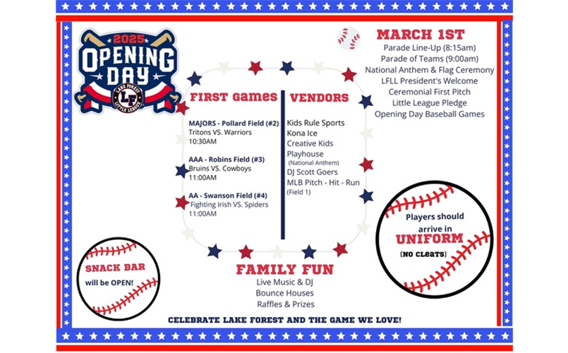 Spring 2025 Opening Day